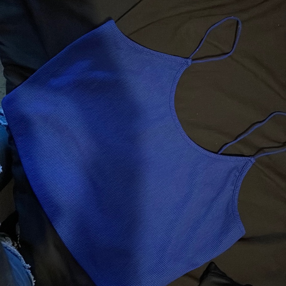 Blue Tank Top
